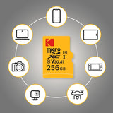 Kodak Micro SDXC Card UHS-I U3 V30 With Adapter