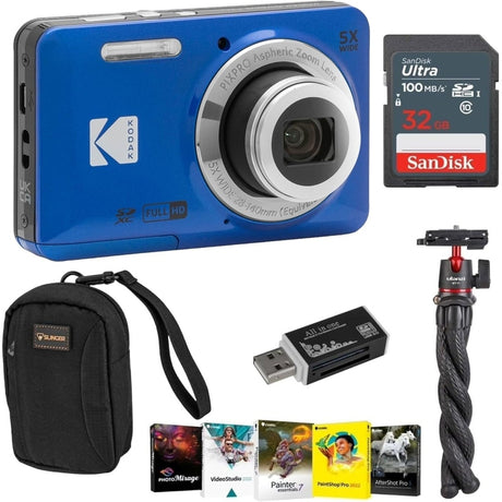 Kodak PIXPRO FZ55 Digital Camera Ultimate Bundle