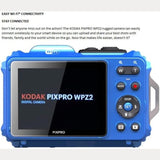 Kodak PIXPRO WPZ2 Waterproof Digital Camera Bundle