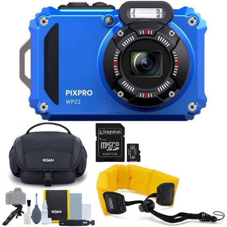 Kodak PIXPRO WPZ2 Waterproof Digital Camera Super Bundle