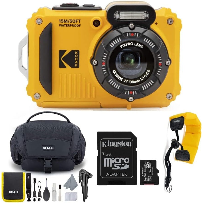 Kodak PIXPRO WPZ2 Waterproof Digital Camera Super Bundle