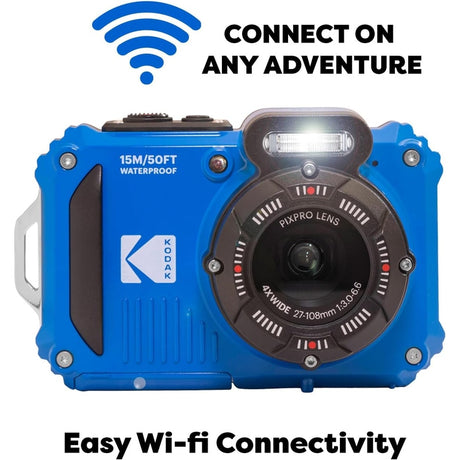 Kodak PIXPRO WPZ2 Waterproof Digital Camera Ultimate Bundle