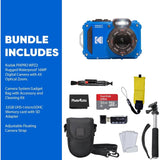 Kodak PIXPRO WPZ2 Waterproof Digital Camera Ultimate Bundle