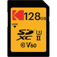 Kodak SDXC Card 128GB UHS-II U3 V60 Ultra Pro