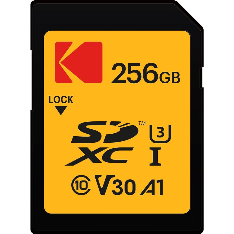 Kodak SDXC Card 256GB UHS-I U3 V30 Ultra