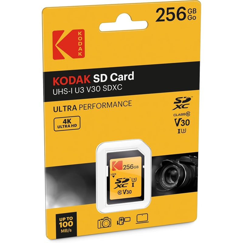 Kodak SDXC Card 256GB UHS-I U3 V30 Ultra