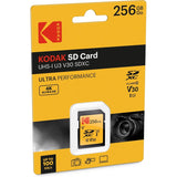 Kodak SDXC Card 256GB UHS-I U3 V30 Ultra