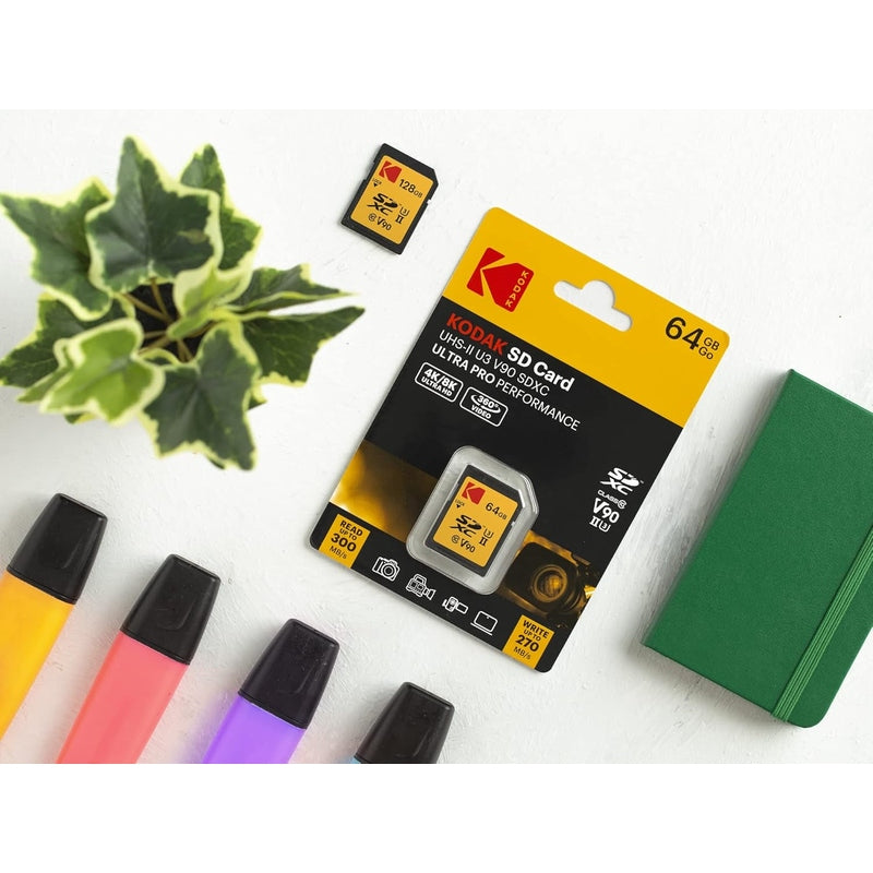 Kodak SDXC Card UHS-II U3 V90 Ultra Pro