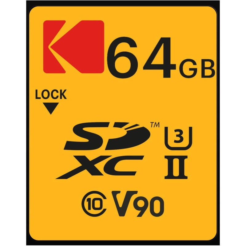 Kodak SDXC Card UHS-II U3 V90 Ultra Pro