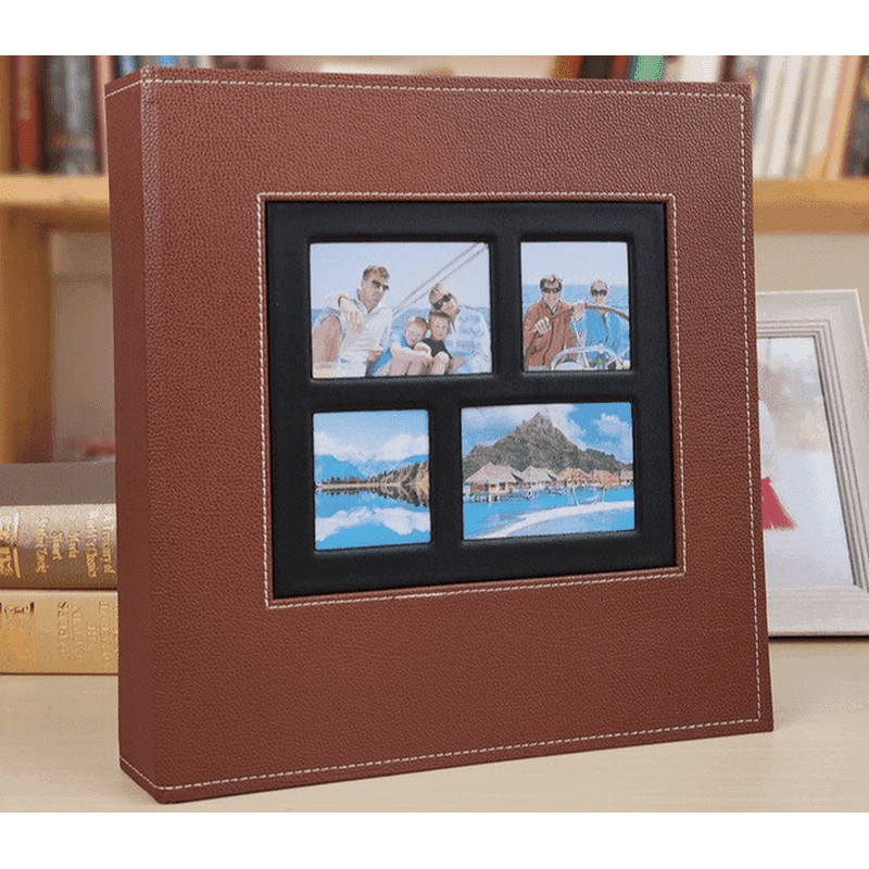 Leather 6-Inch Family Photo Album 600 PP Photo Albums