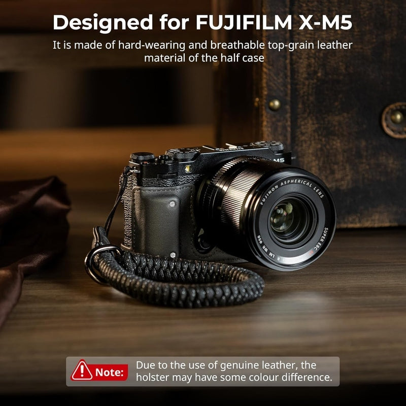 Leather Half Case for FujiFilm X-M5