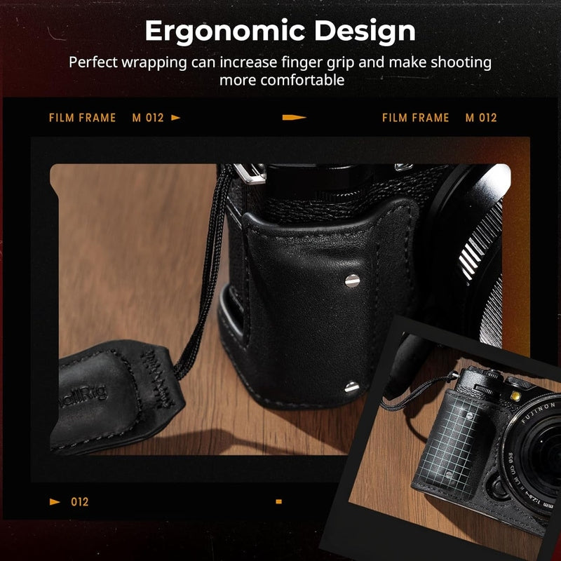 Leather Half Case for FujiFilm X-M5