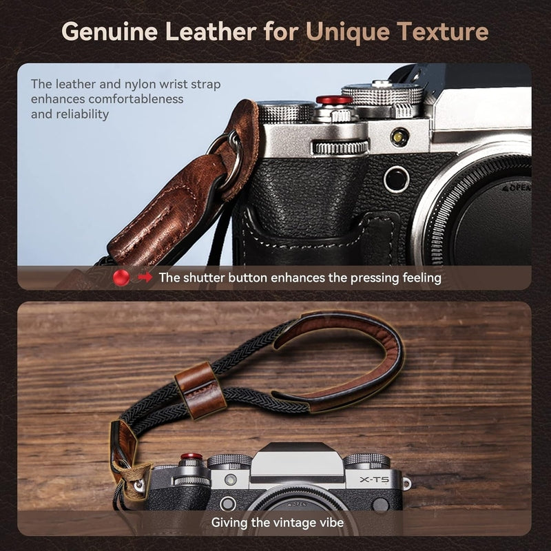 Leather Half Case for FujiFilm X-T5