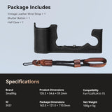 Leather Half Case for FujiFilm X-T5