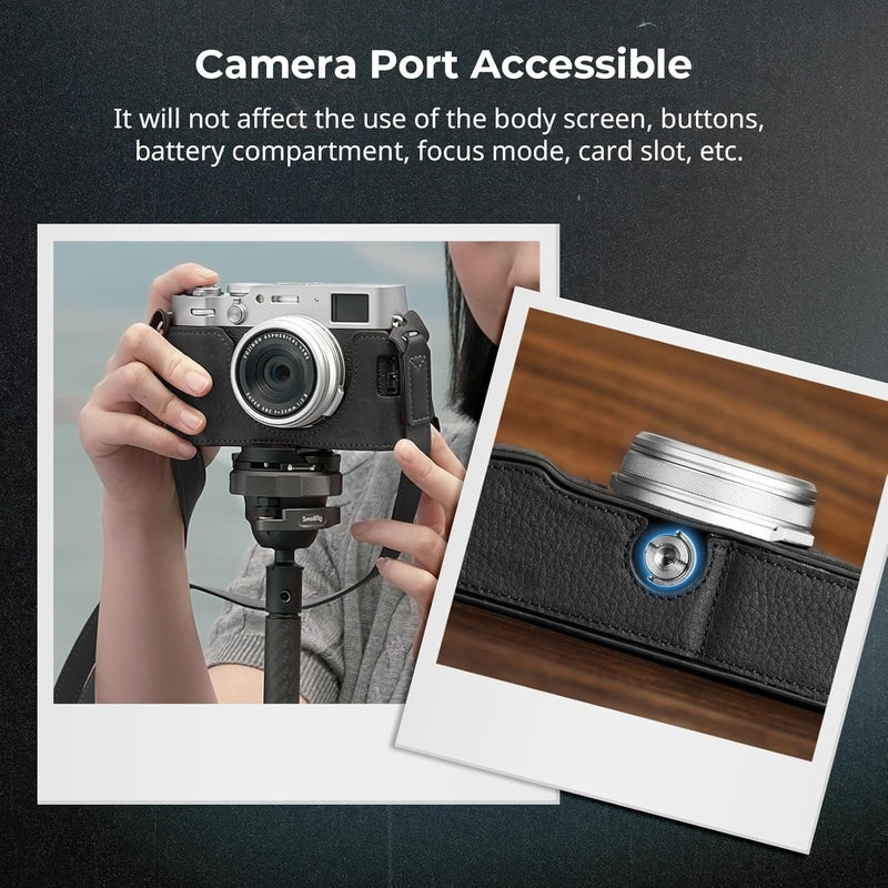 Leather Half Case for FujiFilm X100VI