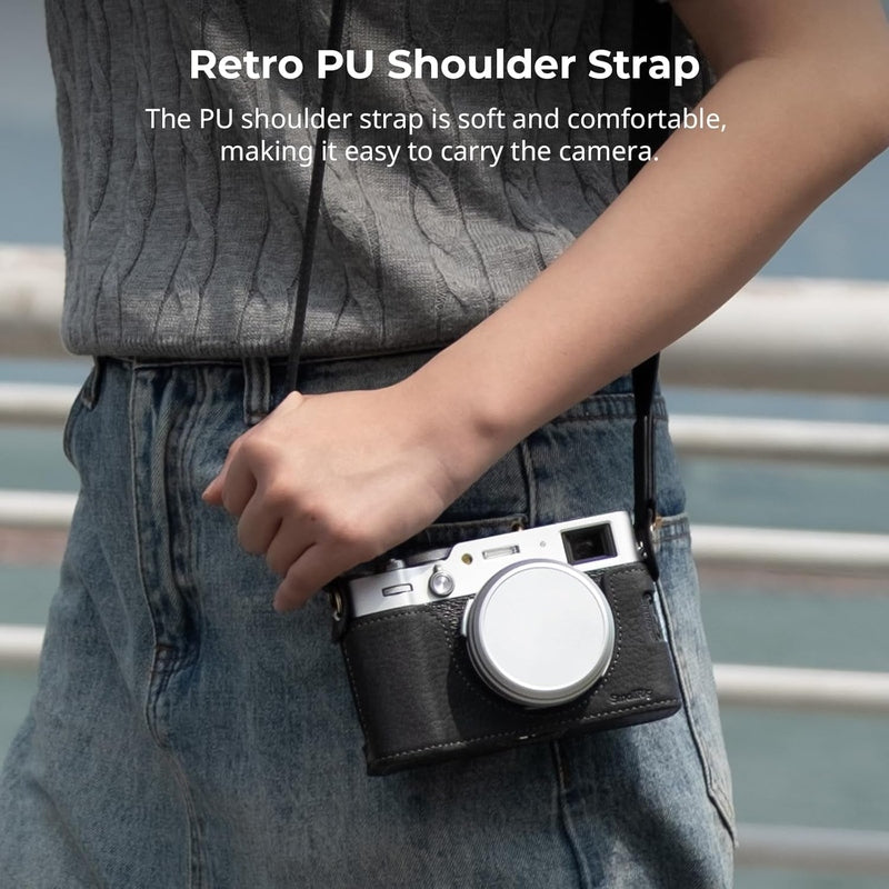 Leather Half Case for FujiFilm X100VI