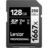 Lexar Professional 1667X SDXC Memory Card