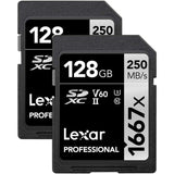 Lexar Professional 1667X SDXC Memory Card