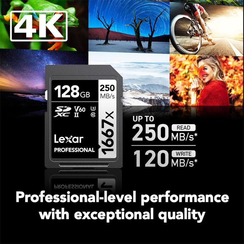 Lexar Professional 1667X SDXC Memory Card