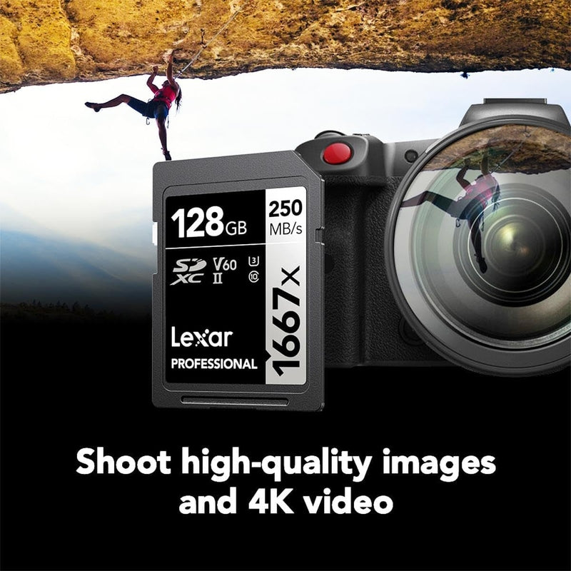 Lexar Professional 1667X SDXC Memory Card