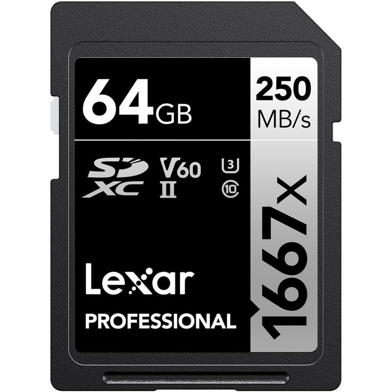 Lexar Professional 1667X SDXC Memory Card