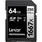 Lexar Professional 1667X SDXC Memory Card