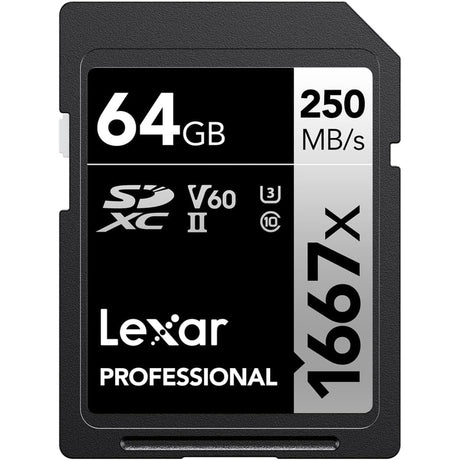 Lexar Professional 1667X SDXC Memory Card