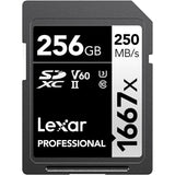 Lexar Professional 1667X SDXC Memory Card