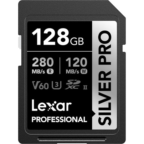 Lexar Professional Silver and Silver Pro SDXC Memory Card