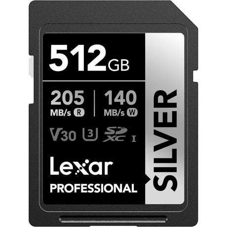 Lexar Professional Silver and Silver Pro SDXC Memory Card
