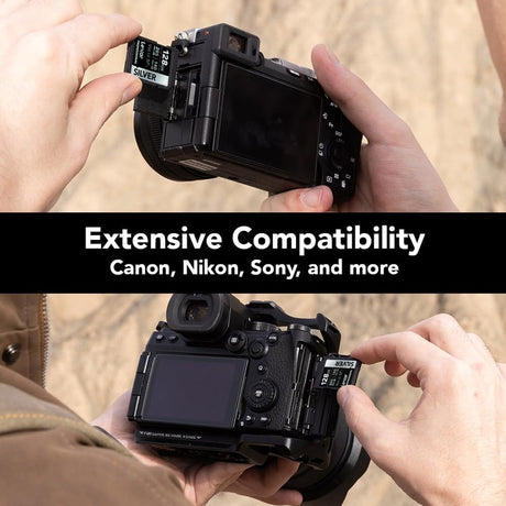 Lexar Professional Silver and Silver Pro SDXC Memory Card