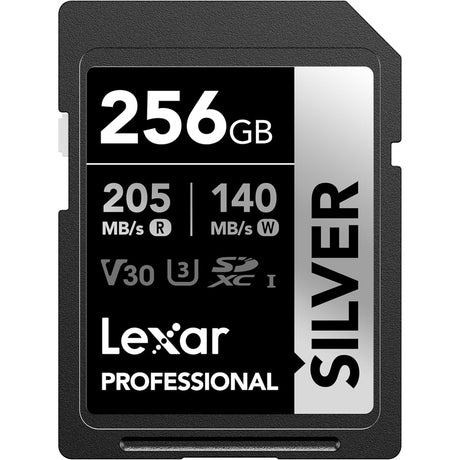 Lexar Professional Silver and Silver Pro SDXC Memory Card