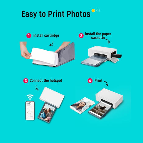 Liene Amber 4x6 Instant Photo Printer, Great Gift Idea for Teenagers