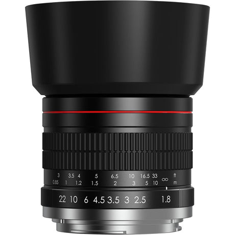 Lightdow EF 85mm f/1.8 Medium Telephoto SLR Portrait Lens