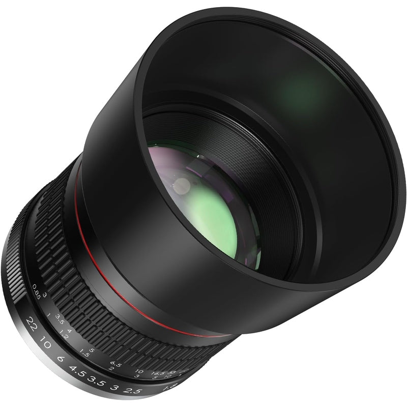 Lightdow EF 85mm f/1.8 Medium Telephoto SLR Portrait Lens