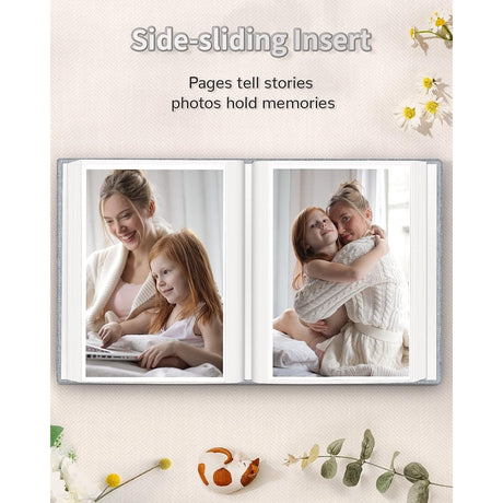 Linen Photo Album w/Display Window, Various Sizes