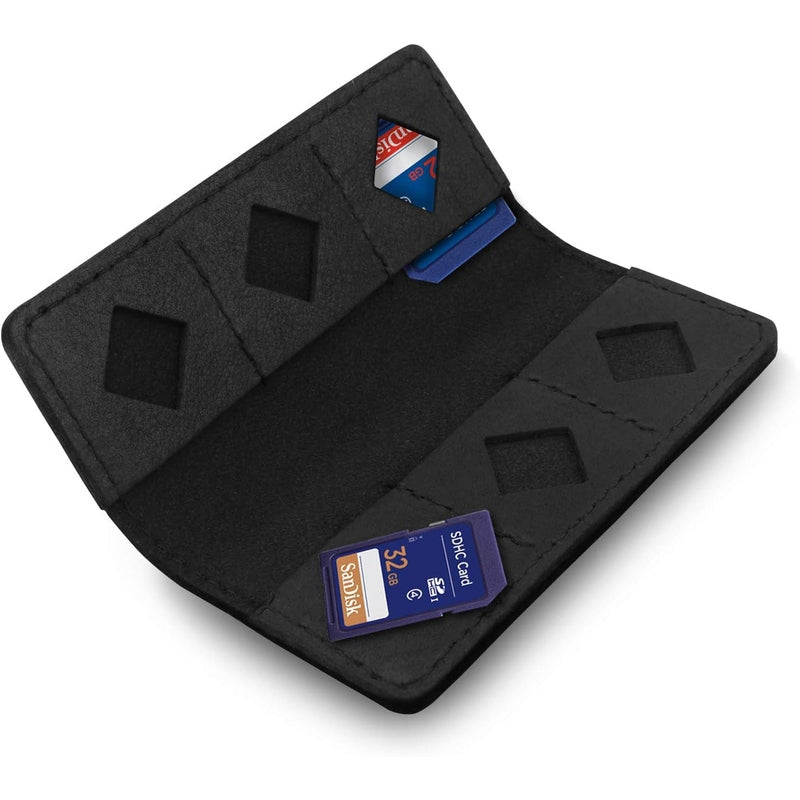 MegaGear Leather 12 Slot Memory Card Holder