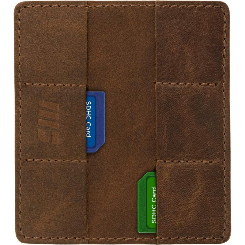 MegaGear Leather 12 Slot Memory Card Holder