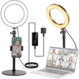 Neewer 8" Desk Ring Light with Stand, RH8B