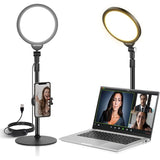 Neewer 8" Desk Ring Light with Stand, RH8B