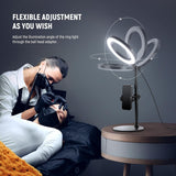 Neewer 8" Desk Ring Light with Stand, RH8B