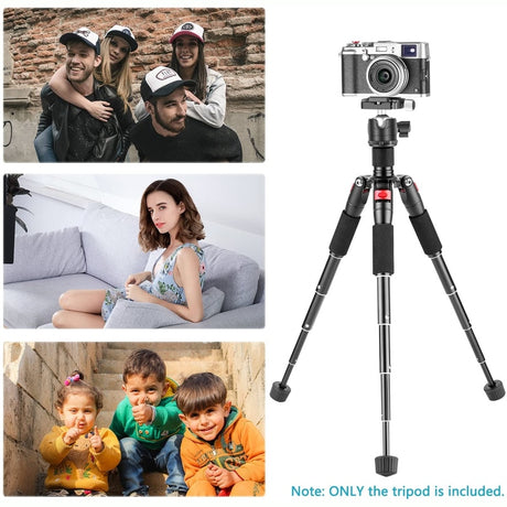 Neewer M521 20" Portable Aluminum Mini Tripod