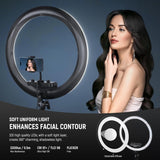 Neewer Pro 18 Inch Ring Light with Tripod Stand, RP18B