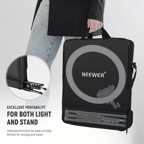Neewer Pro 18 Inch Ring Light with Tripod Stand, RP18B