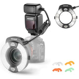 Neewer RF1 Macro Ring Flash for for Canon/Nikon/Sony