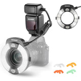 Neewer RF1 Macro Ring Flash for for Canon/Nikon/Sony