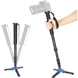 Neewer T222 Extendable Camera Monopod w/Stand Base