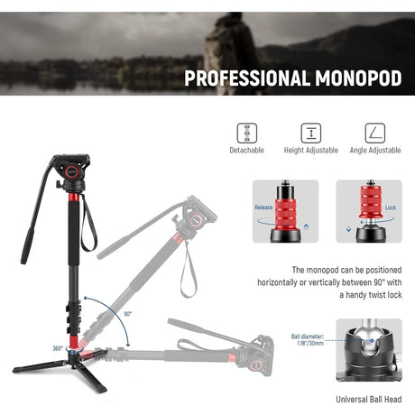 Neewer TP71 Pro Camera Monopod   