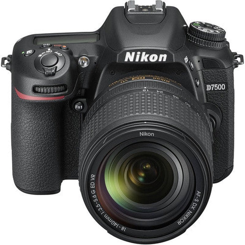 Nikon D7500 DSLR Camera with 18-140mm Lens Intl Model