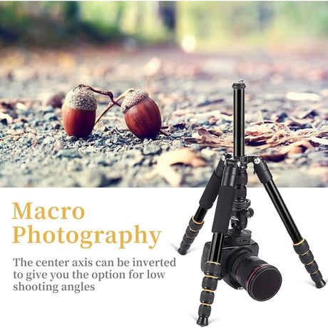 Portable Tripod w/Ball Head Heavy Duty Lightweight Compact